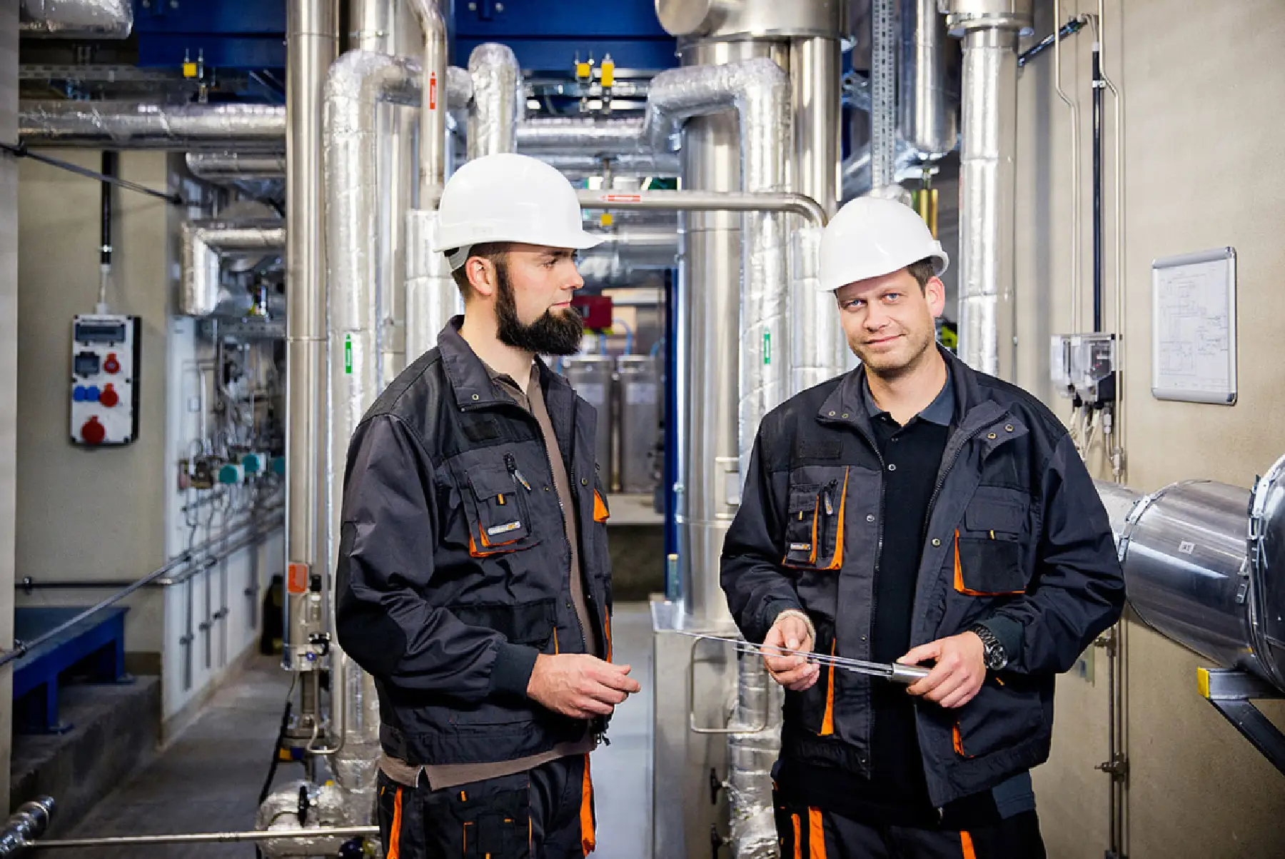 Zittau power plant laboratory